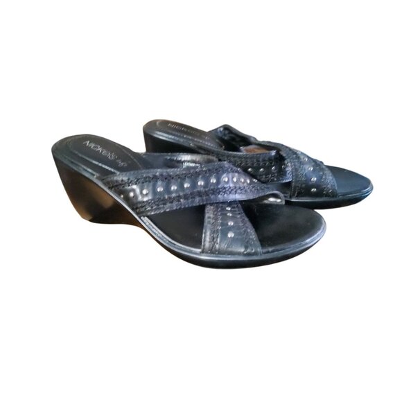 Womens Nickels 3" Slide On Wedge Sandals. Size 7.5M - Picture 4 of 7